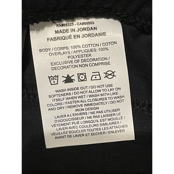 Nike Black Utility Cargo Shorts Lightweight Cotton Men’s 2XL 8” Inseam NWT - Picture 9 of 9